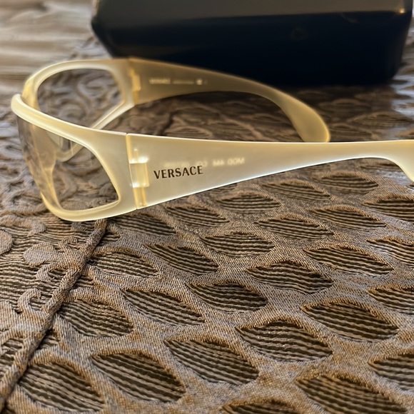 Versace Limited Edition Clear Sunglasses - Picture 2 of 5